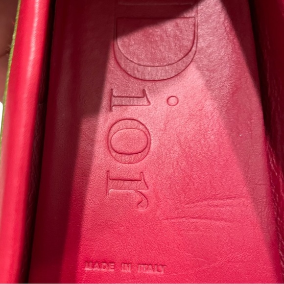 Christian Dior by John Galliano Rasta Driving Flat Loafers Vintage Rare - Picture 8 of 11